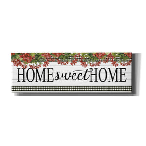 'Home Sweet Home Banner' by Cindy Jacobs, Canvas Wall Art