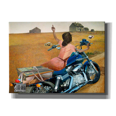 'Leaving' by Barry Kite, Canvas Wall Art