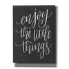 'Enjoy the Little Things' by Imperfect Dust, Canvas Wall Art