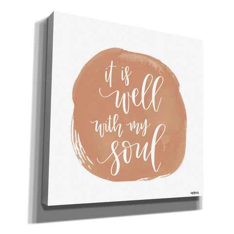 Image of 'It is Well With My Soul Square' by Imperfect Dust, Canvas Wall Art
