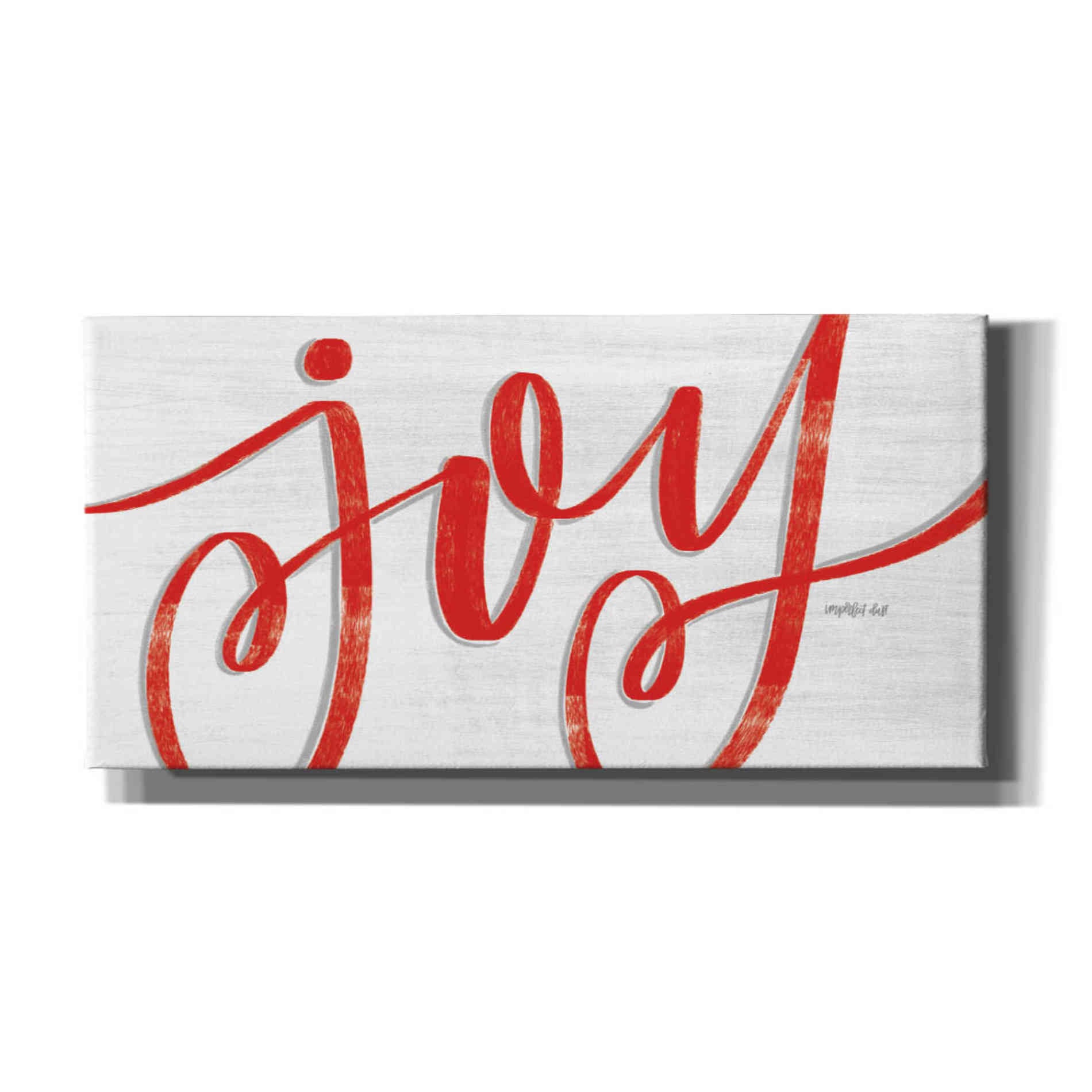 'Joy in Red' by Imperfect Dust, Canvas Wall Art