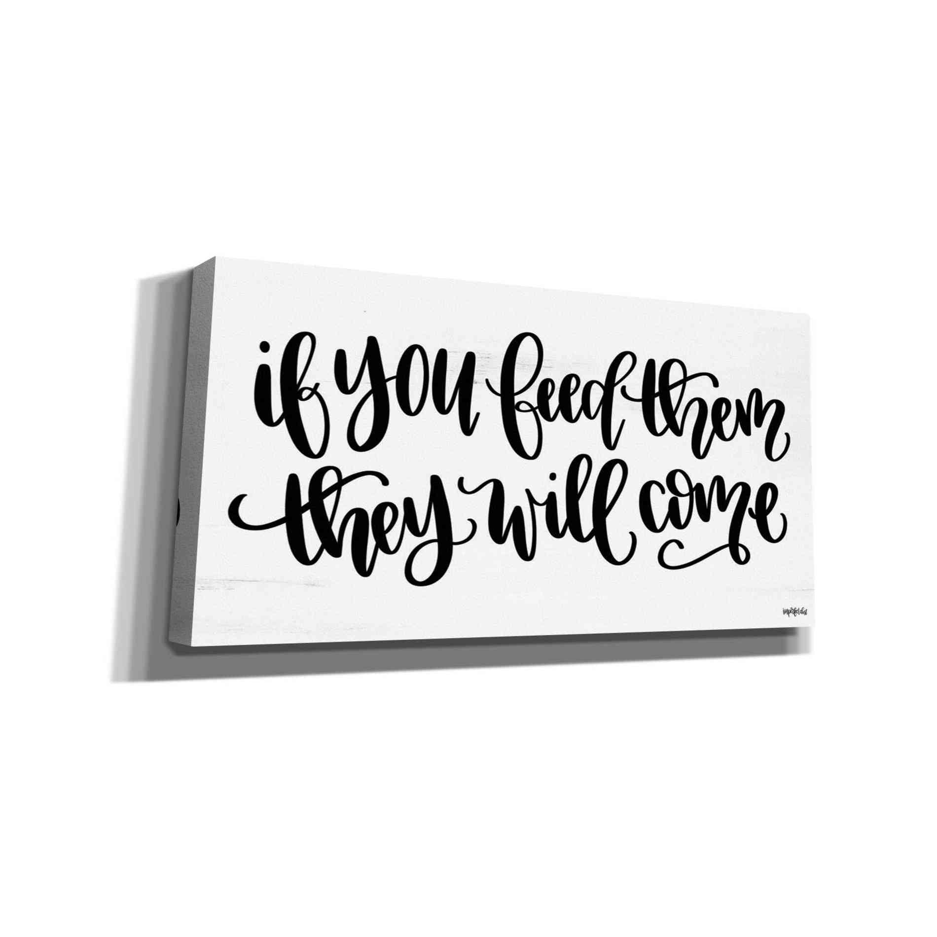 'If You Feed Them' by Imperfect Dust, Canvas Wall Art