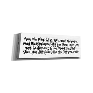'May the Lord Bless You and Keep You' by Imperfect Dust, Canvas Wall Art