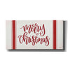 'Merry Christmas Red' by Imperfect Dust, Canvas Wall Art