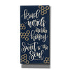 'Kind Words' by Imperfect Dust, Canvas Wall Art