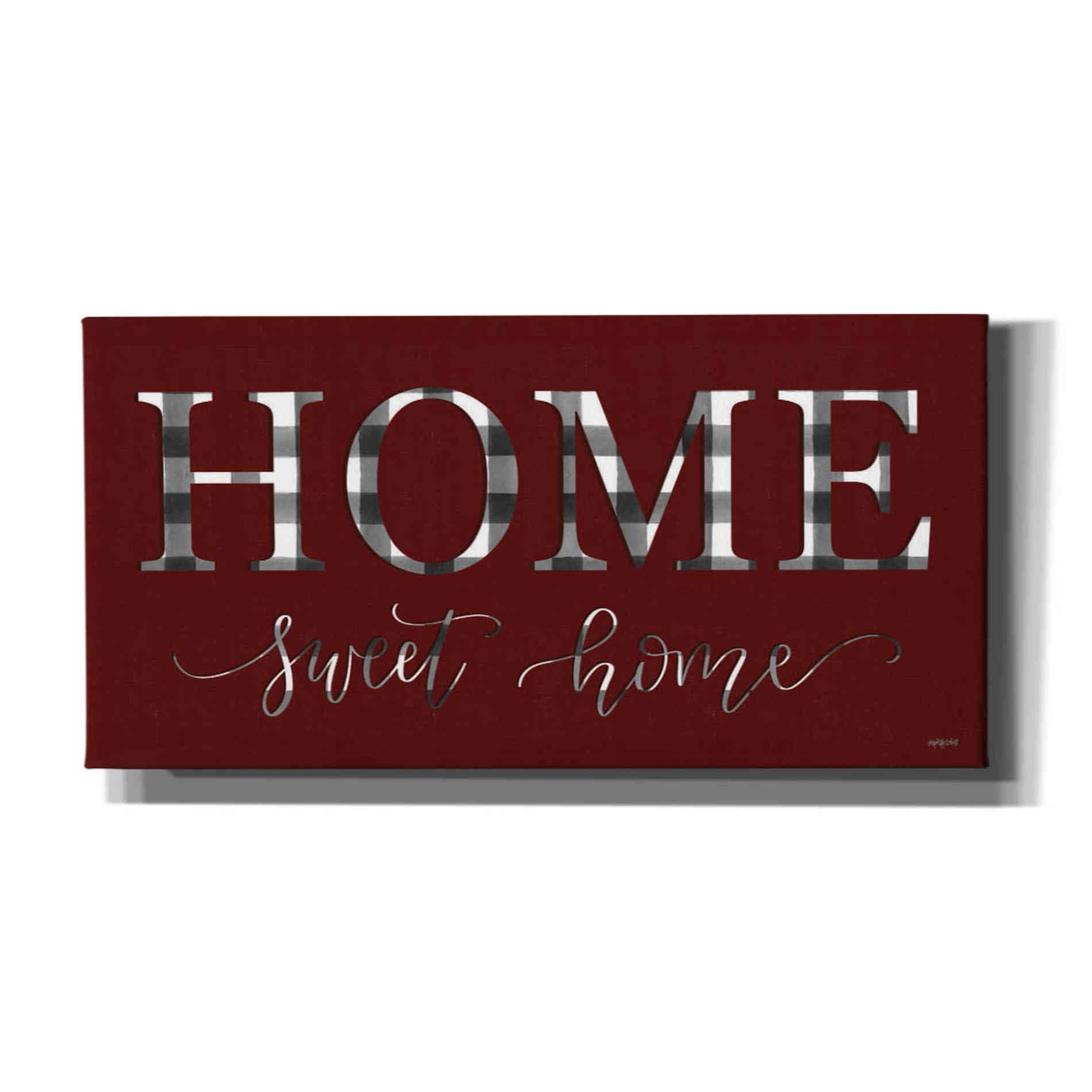 'Home Buffalo Check' by Imperfect Dust, Canvas Wall Art