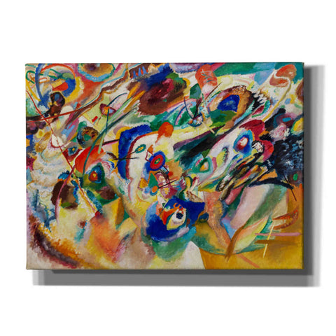 Image of 'Sketch 2 for Composition VII' by Wassily Kandinsky, Canvas Wall Art"