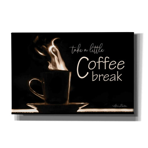 Image of 'Take a Little Coffee Break' by Lori Deiter, Canvas Wall Art