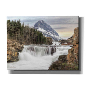 'Swiftcurrent Falls' by Lori Deiter, Canvas Wall Art