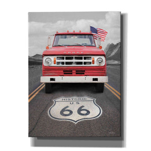 'Dodge on Route 66' by Lori Deiter, Canvas Wall Art