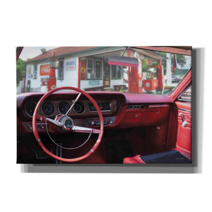 'Pontiac GTO Pitstop' by Lori Deiter, Canvas Wall Art