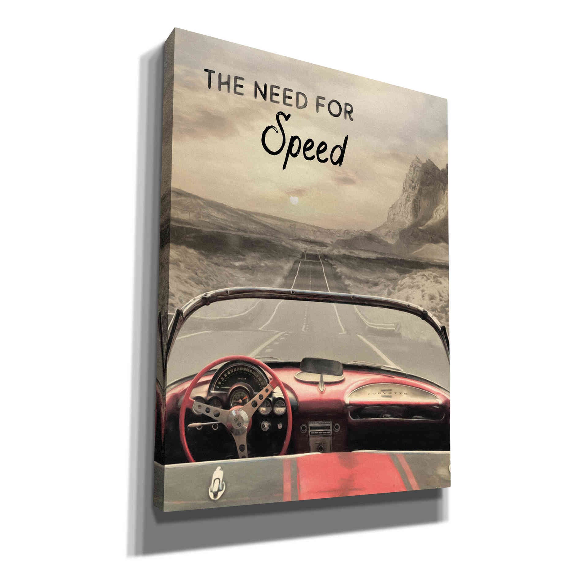 'The Need for Speed' by Lori Deiter, Canvas Wall Art
