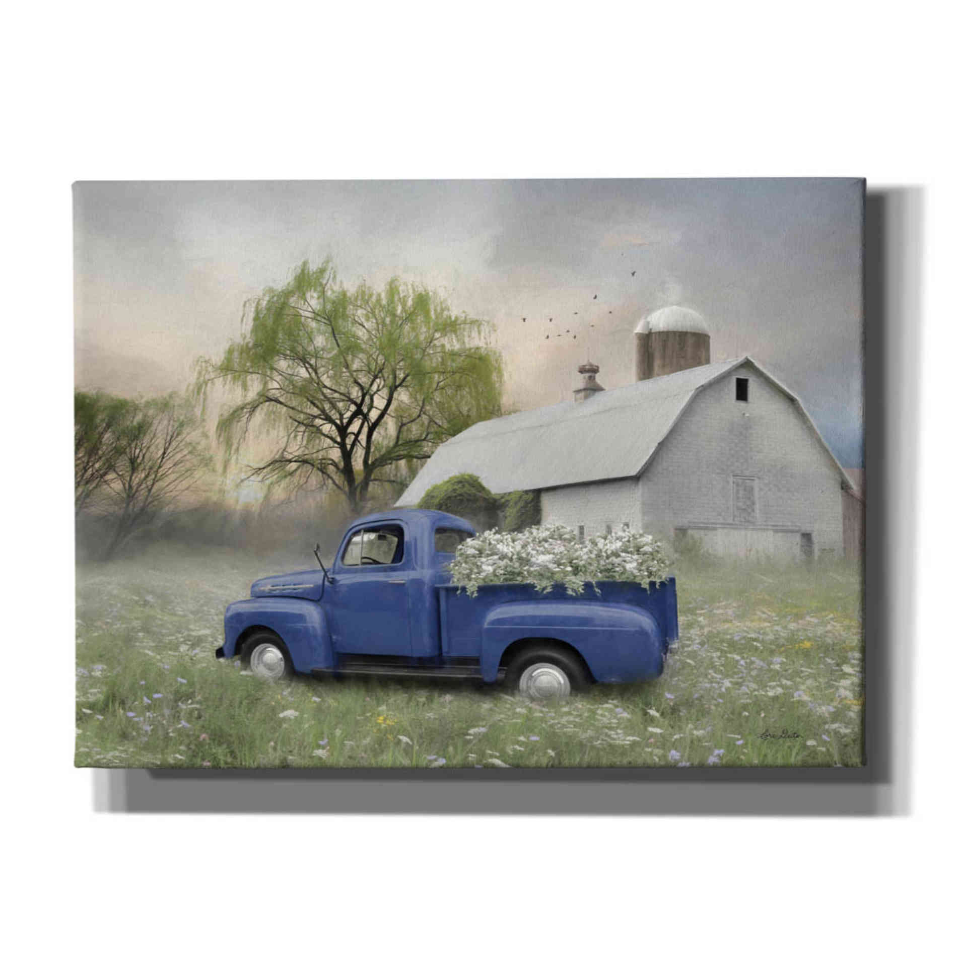 'Old Fashioned Spring' by Lori Deiter, Canvas Wall Art