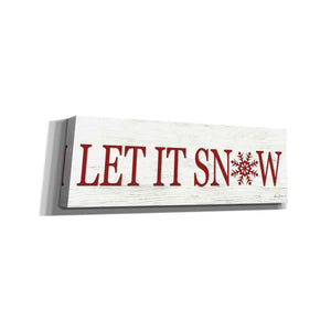 'Let It Snow' by Lori Deiter, Canvas Wall Art