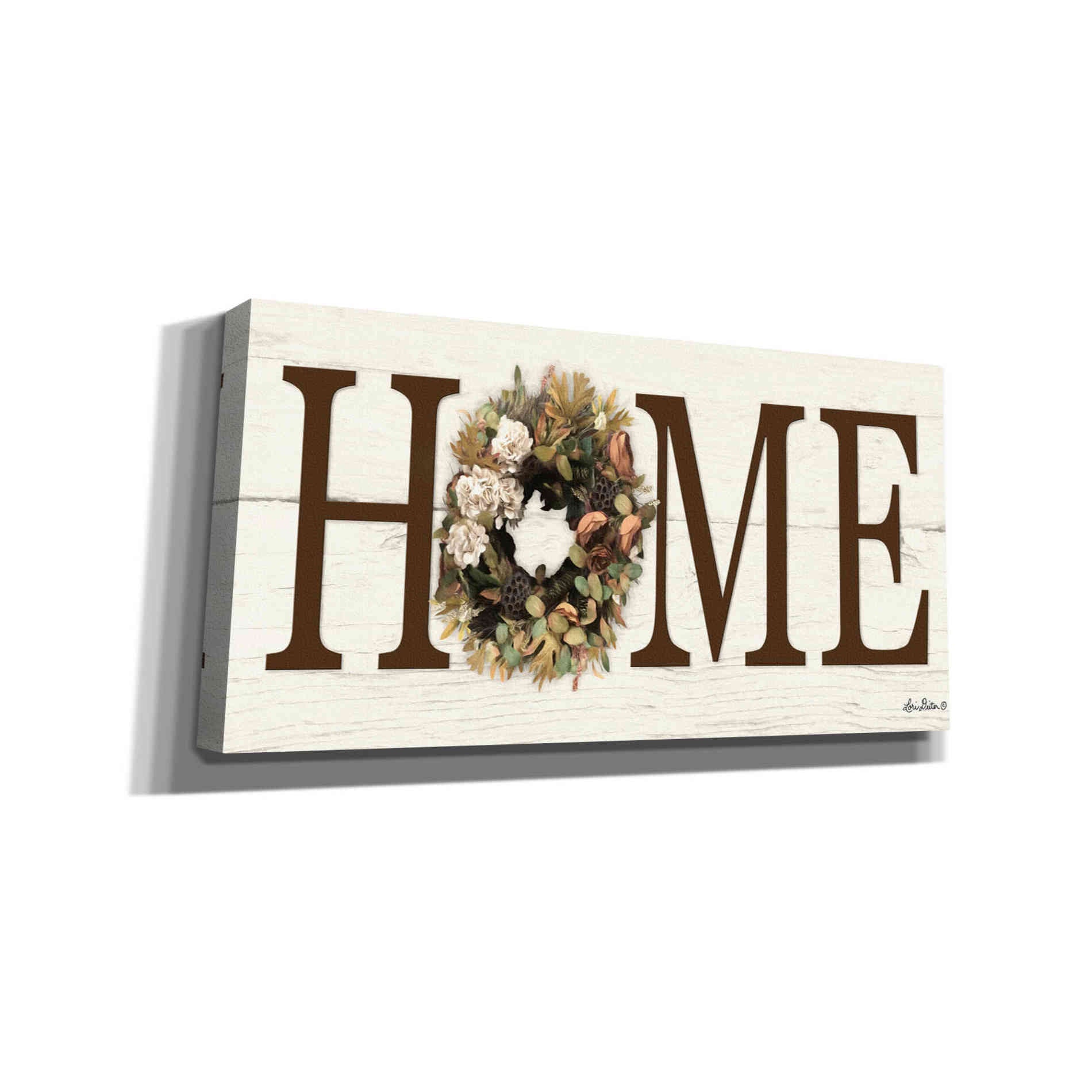 'Fall Home' by Lori Deiter, Canvas Wall Art