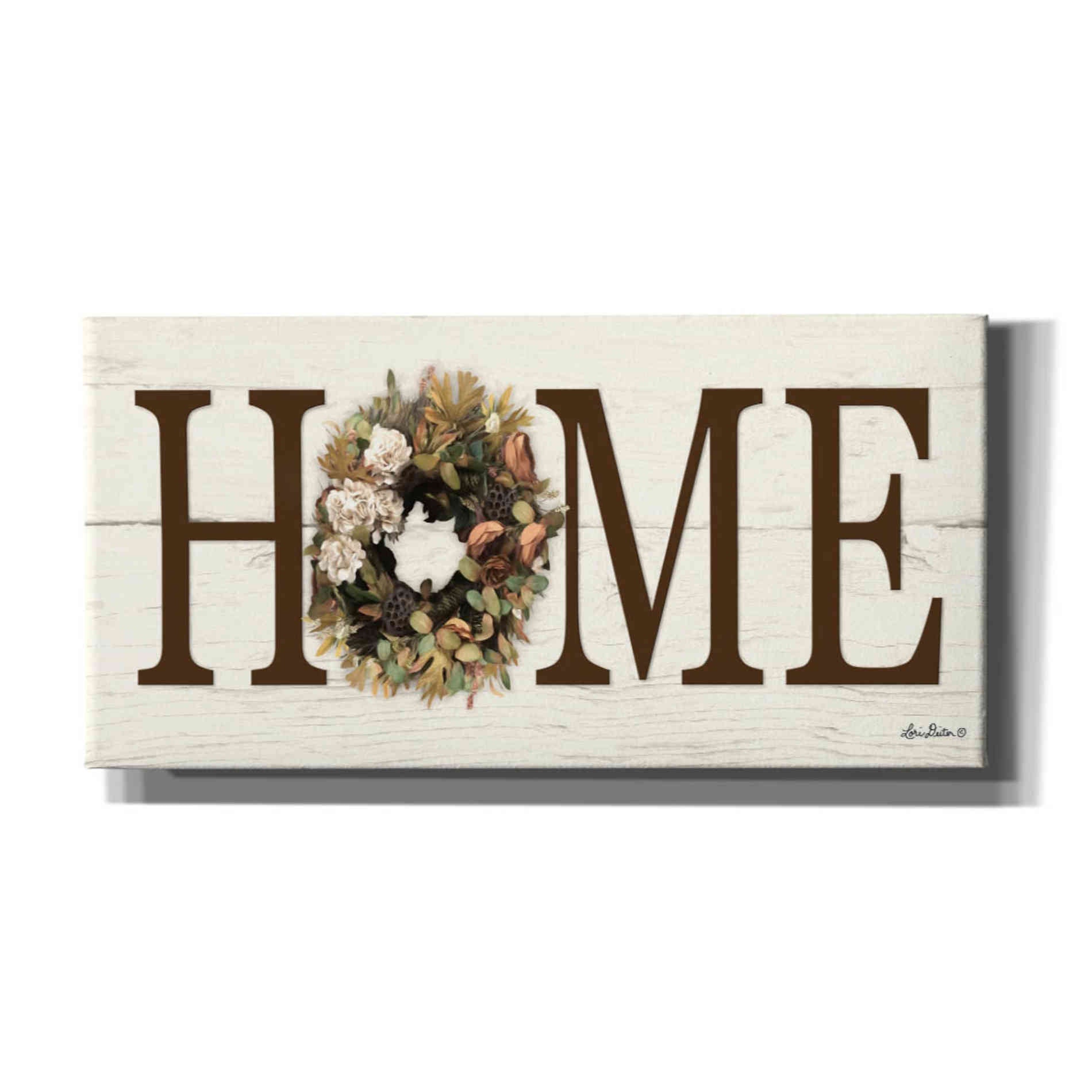 'Fall Home' by Lori Deiter, Canvas Wall Art