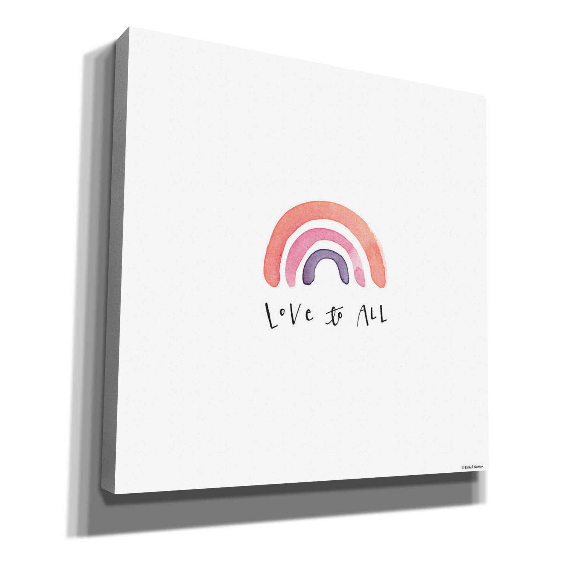 'Love to All' by Rachel Nieman, Canvas Wall Art