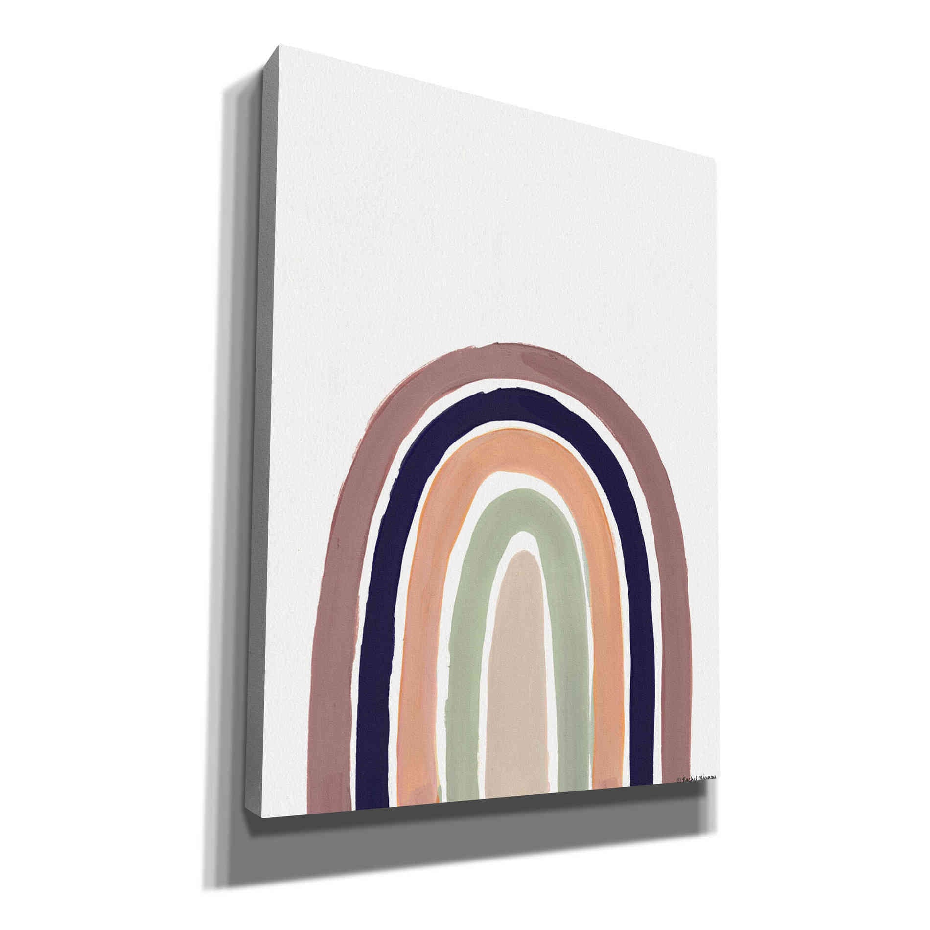 'The Modern Rainbow' by Rachel Nieman, Canvas Wall Art