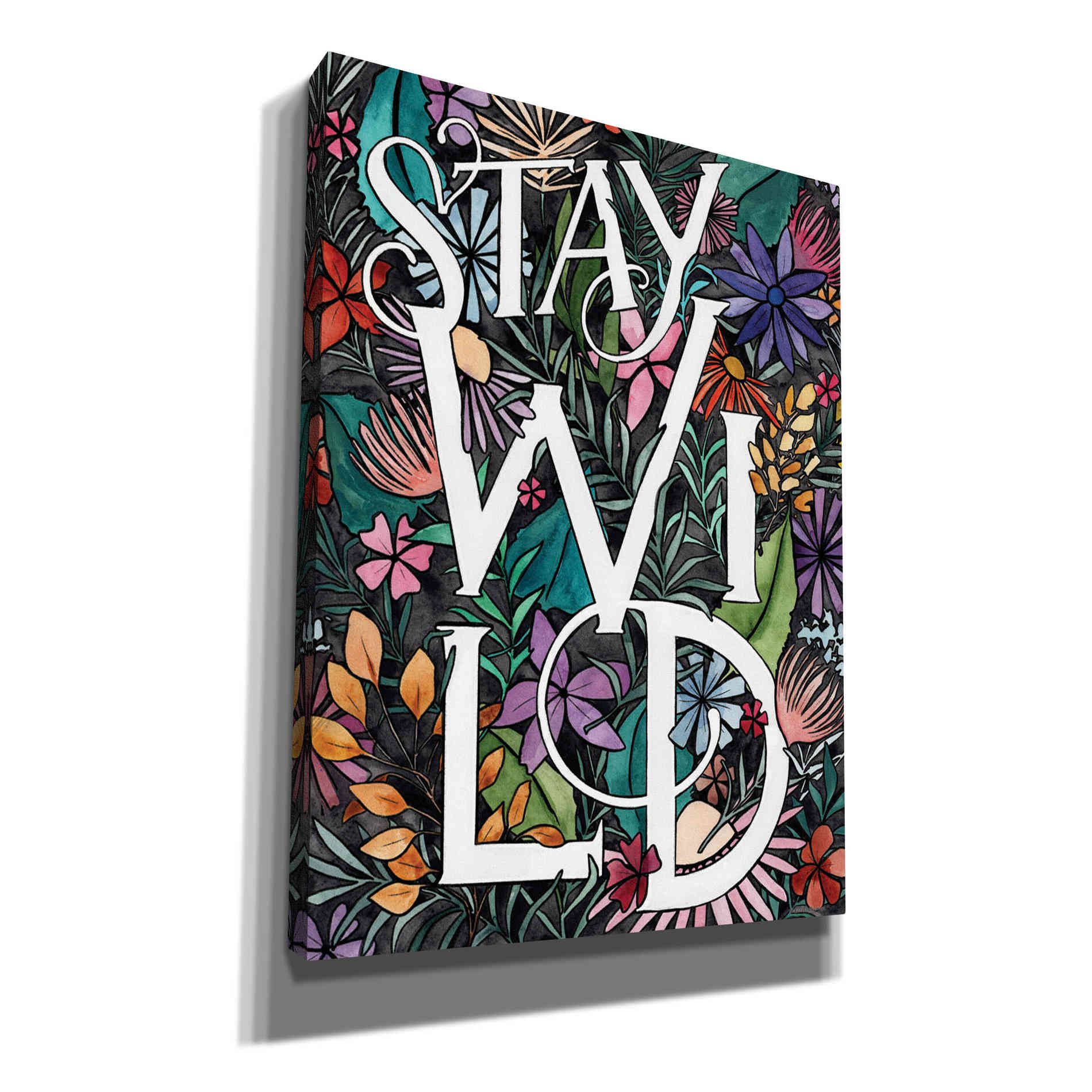 'Stay Wild' by Rachel Nieman, Canvas Wall Art
