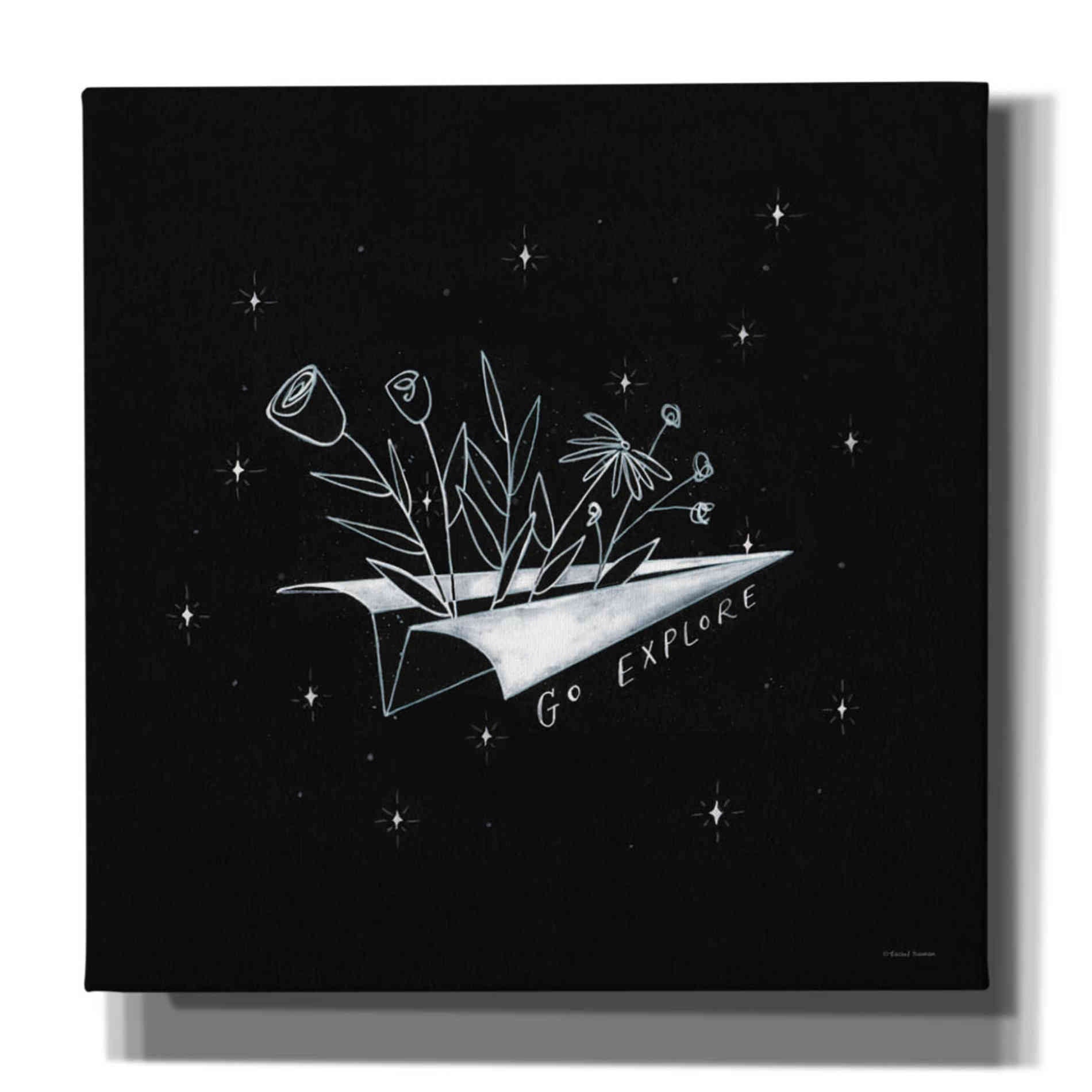 'Go Explore' by Rachel Nieman, Canvas Wall Art