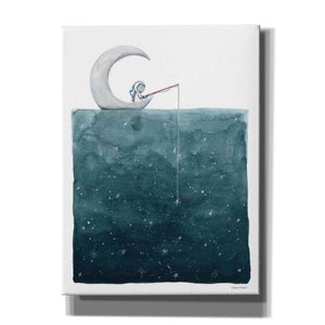 'Fishing For Stars' by Rachel Nieman, Canvas Wall Art