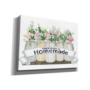 'Happiness is Homemade' by Stellar Design Studio, Canvas Wall Art
