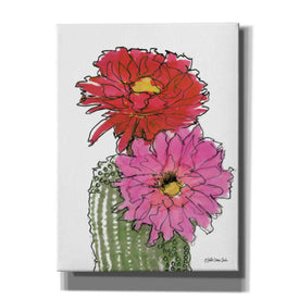 'Cactus Flower 1' by Stellar Design Studio, Canvas Wall Art