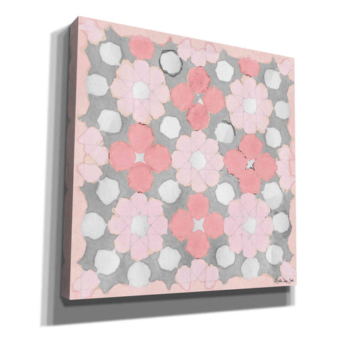 Image of 'Pink and Gray Pattern 3' by Stellar Design Studio, Canvas Wall Art