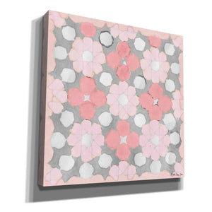 'Pink and Gray Pattern 3' by Stellar Design Studio, Canvas Wall Art