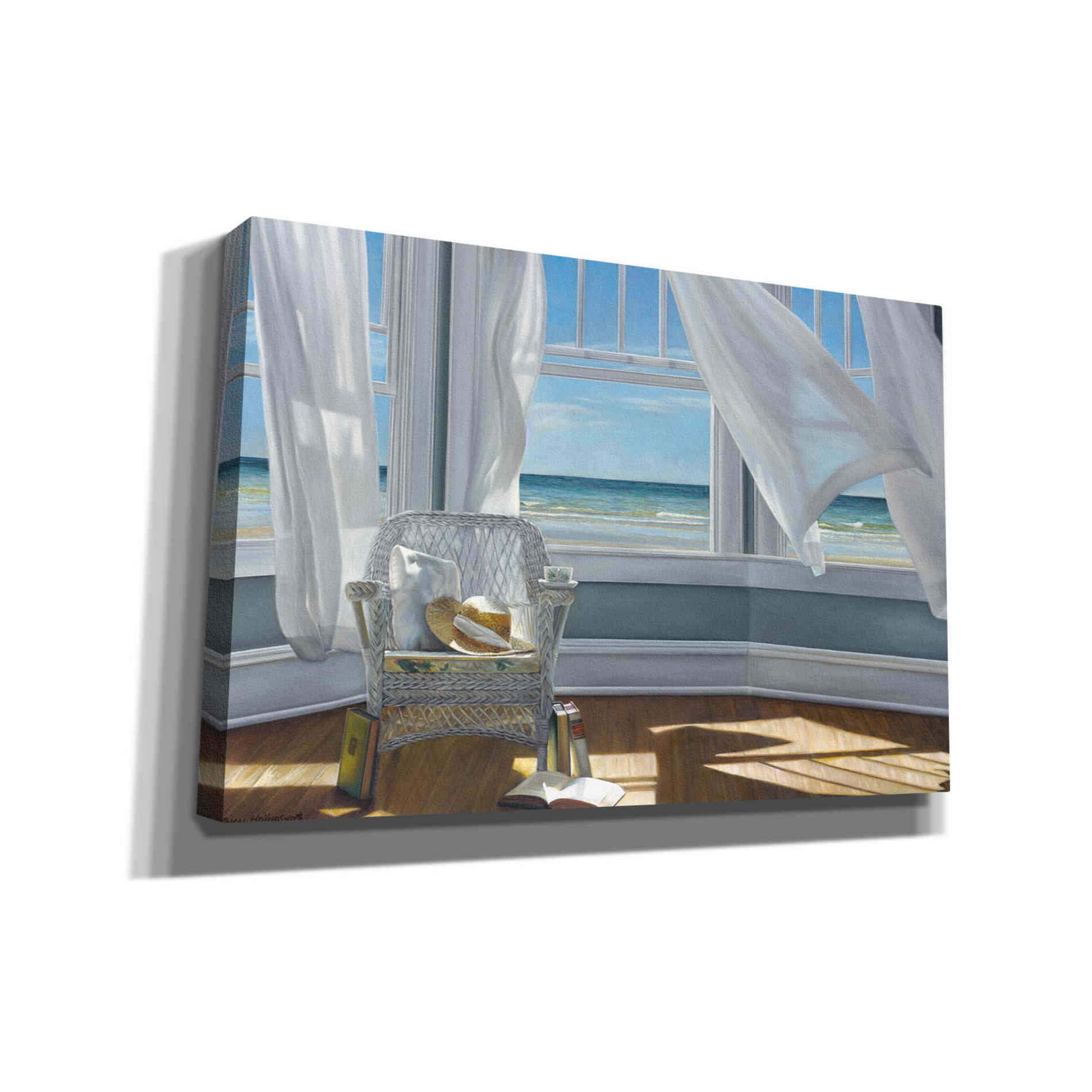 'Gentle Reader' by Karen Hollingsworth, Canvas Wall Art