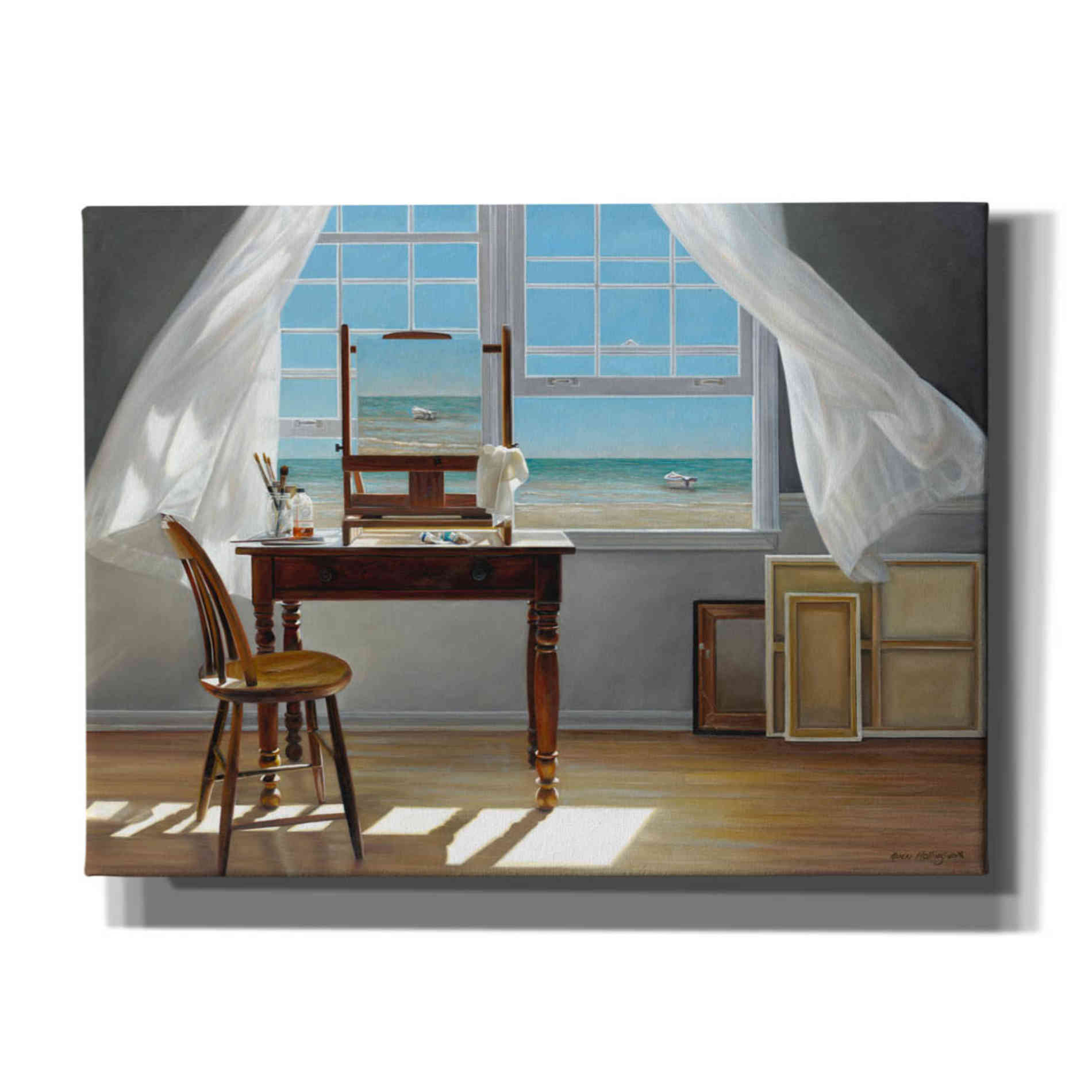 'In Progress' by Karen Hollingsworth, Canvas Wall Art