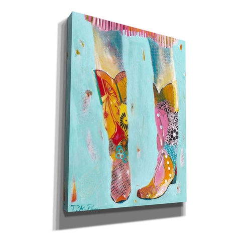 Image of 'Cowgirl Boots' by Pamela Beer, Canvas Wall Art