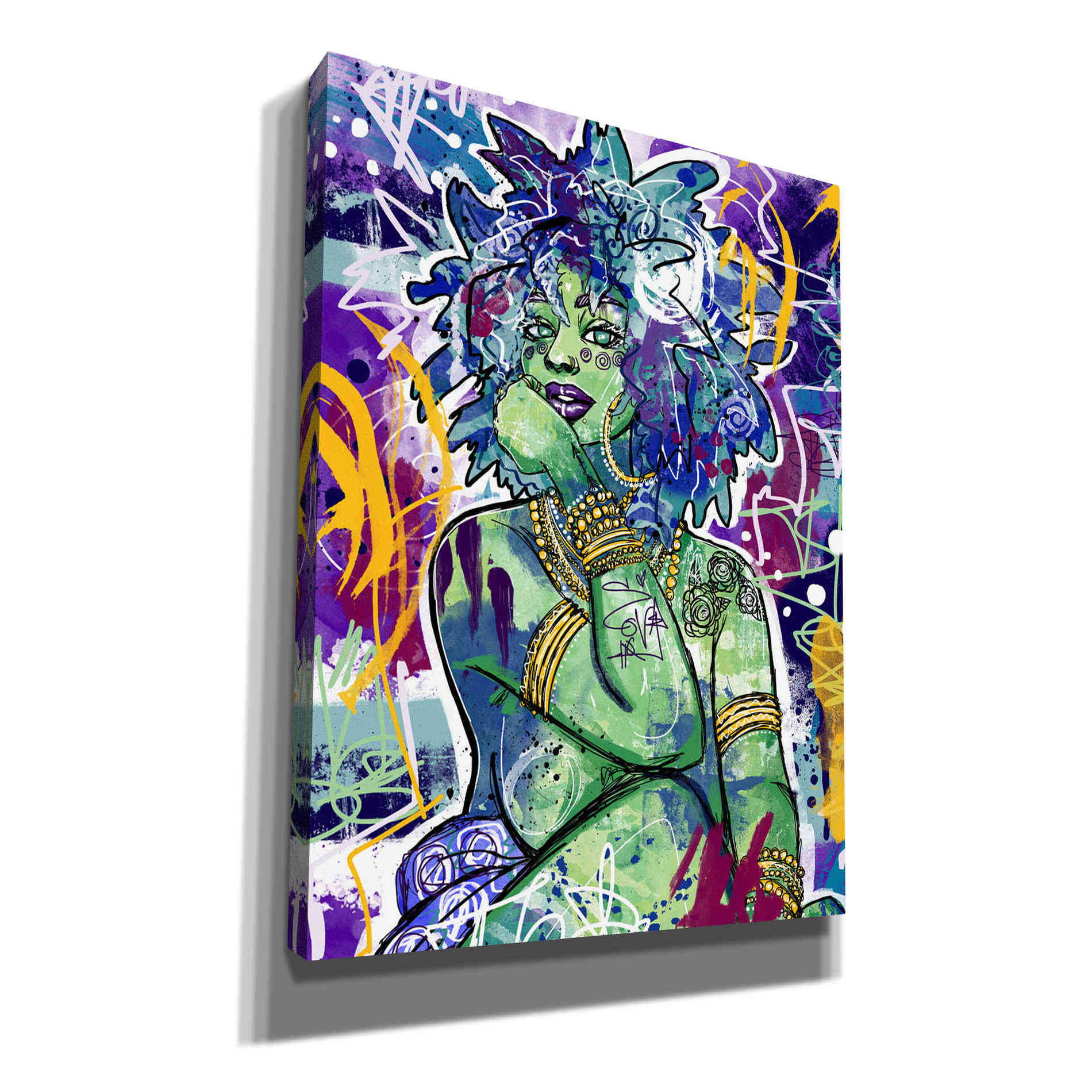 'Subira' by Justin Copeland, Canvas Wall Art