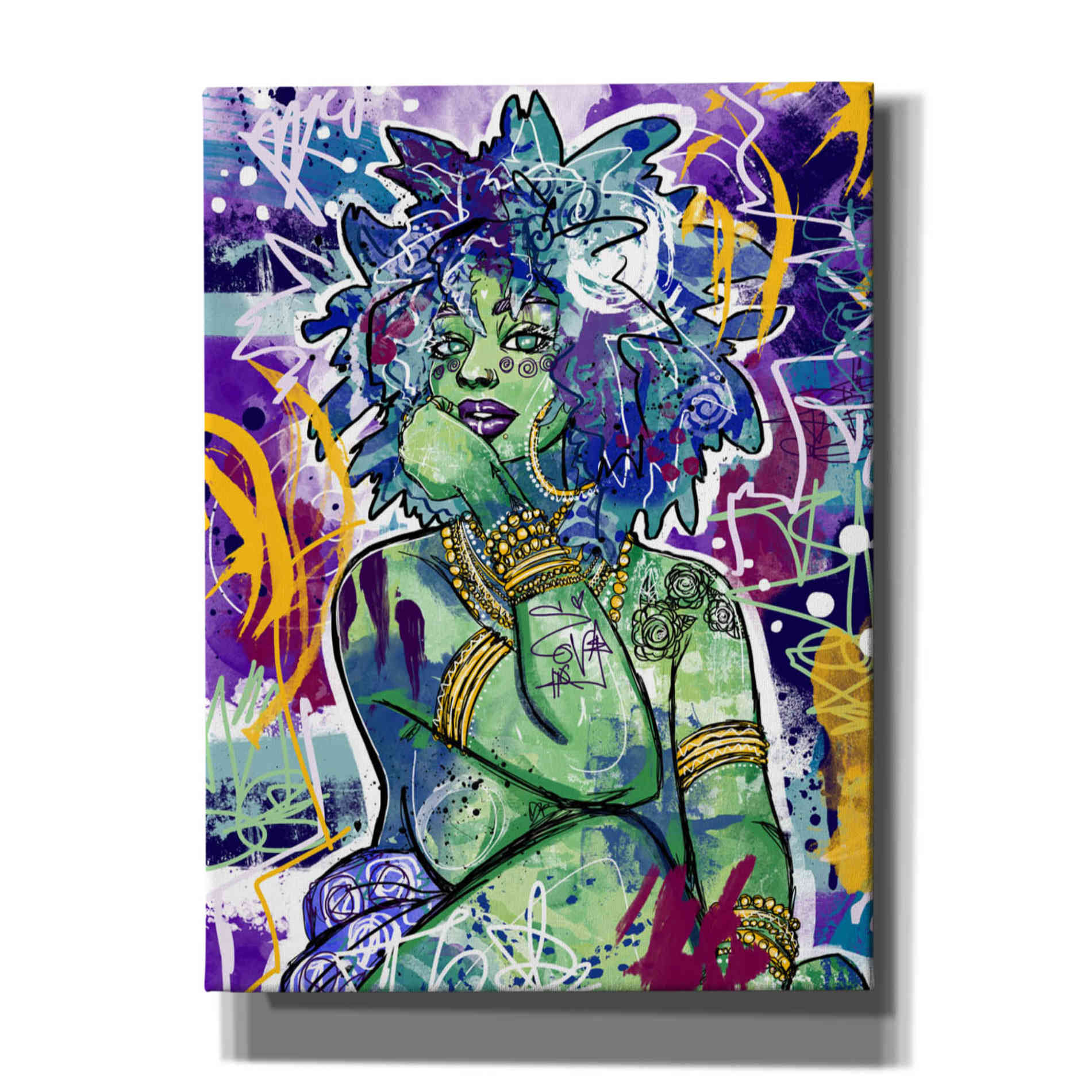 'Subira' by Justin Copeland, Canvas Wall Art