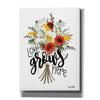 'Love Grows Here' by House Fenway, Canvas Wall Art