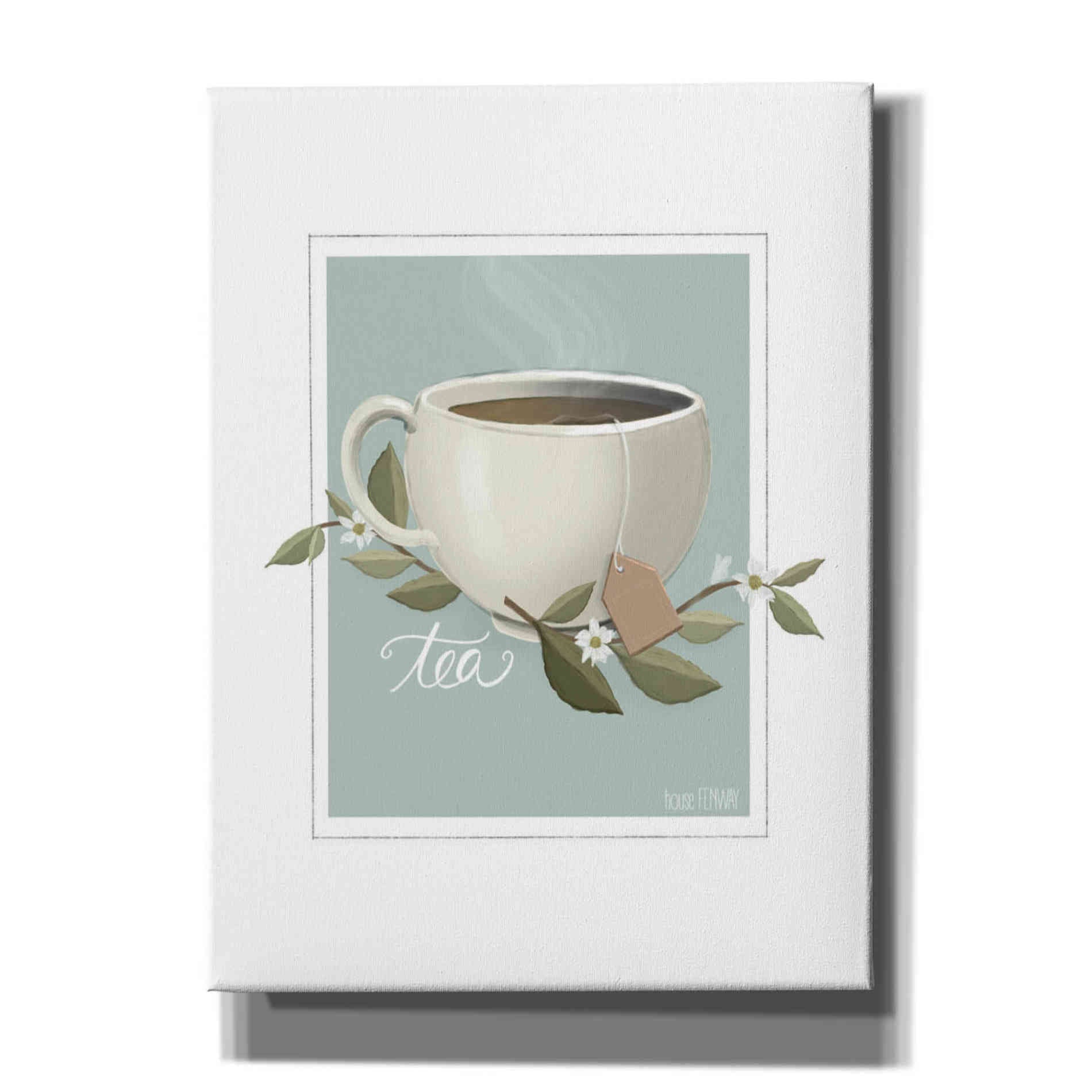 'Botanical Tea' by House Fenway, Canvas Wall Art