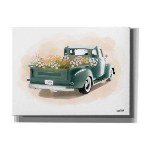 Image of 'Flower Truck' by House Fenway, Canvas Wall Art