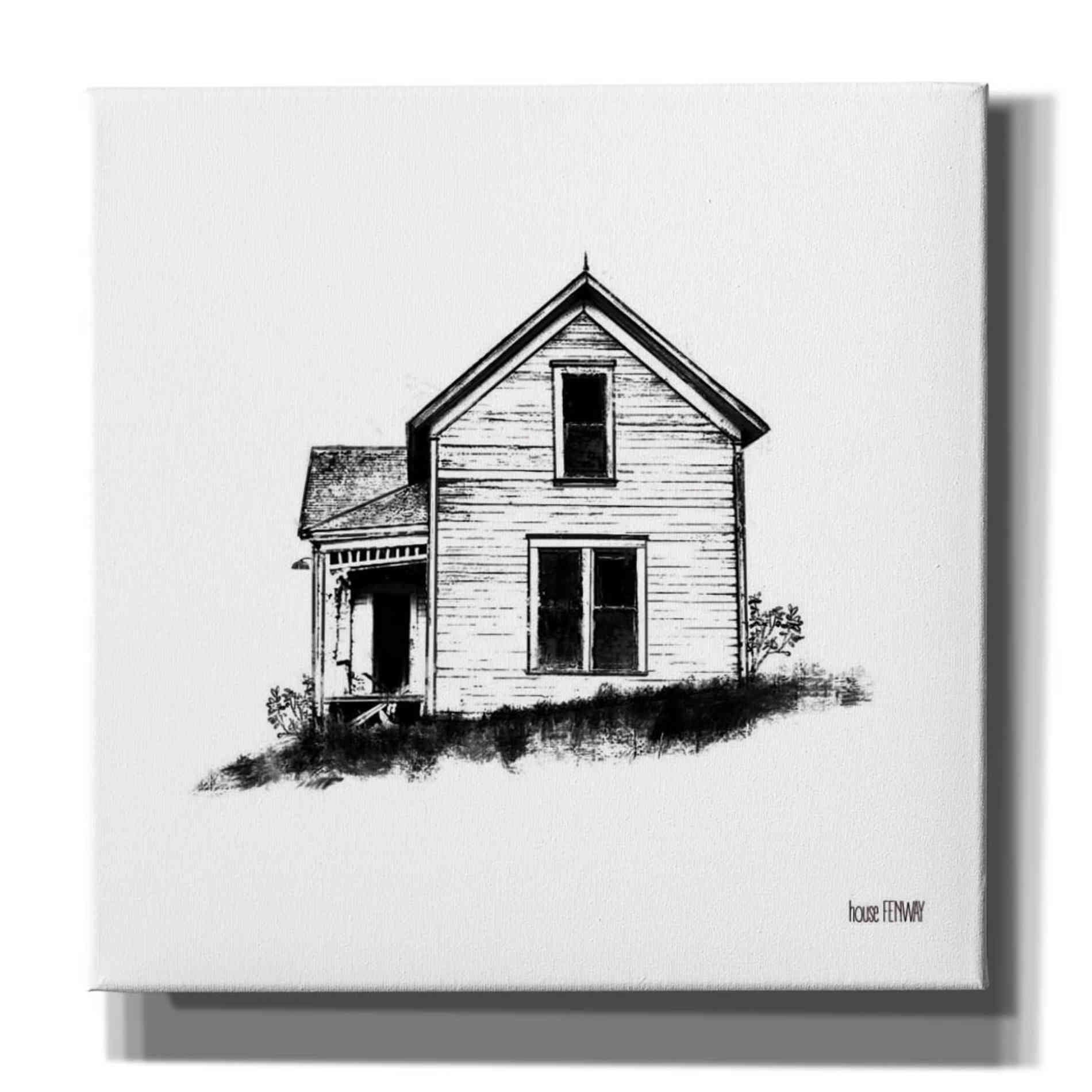 'Farmhouse II' by House Fenway, Canvas Wall Art