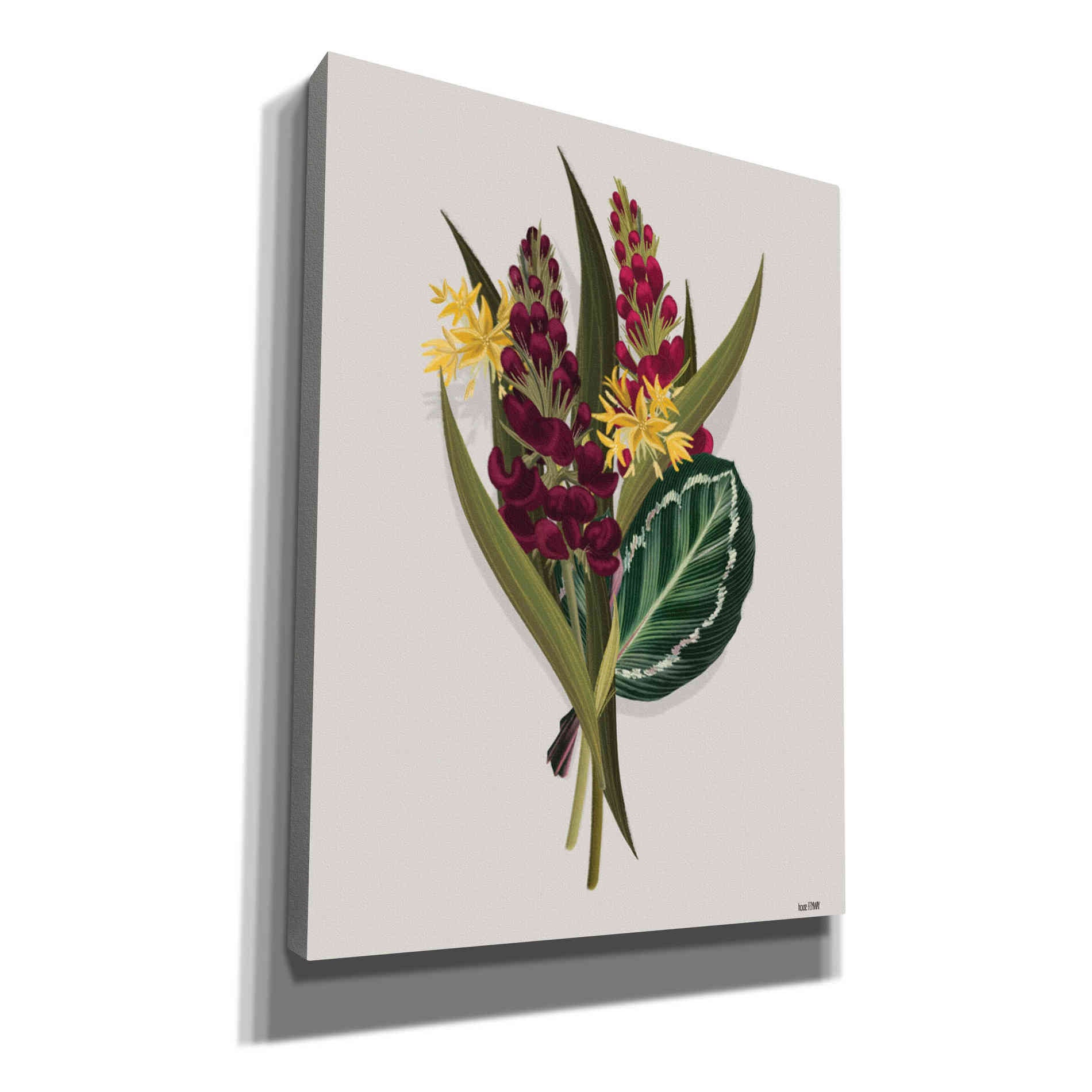 'Tropical Sprig' by House Fenway, Canvas Wall Art