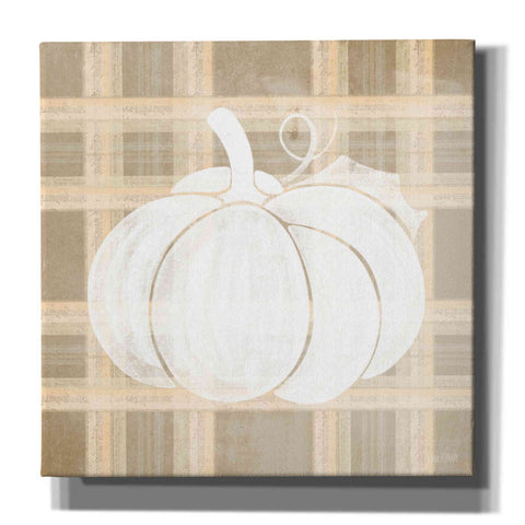Image of 'Plaid Pumpkin I' by House Fenway, Canvas Wall Art