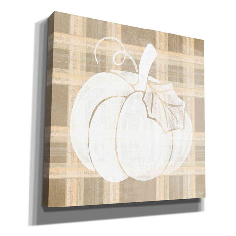 Image of 'Plaid Pumpkin II' by House Fenway, Canvas Wall Art