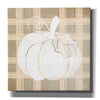 'Plaid Pumpkin II' by House Fenway, Canvas Wall Art