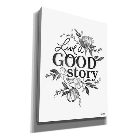 Image of 'Live a Good Story' by House Fenway, Canvas Wall Art