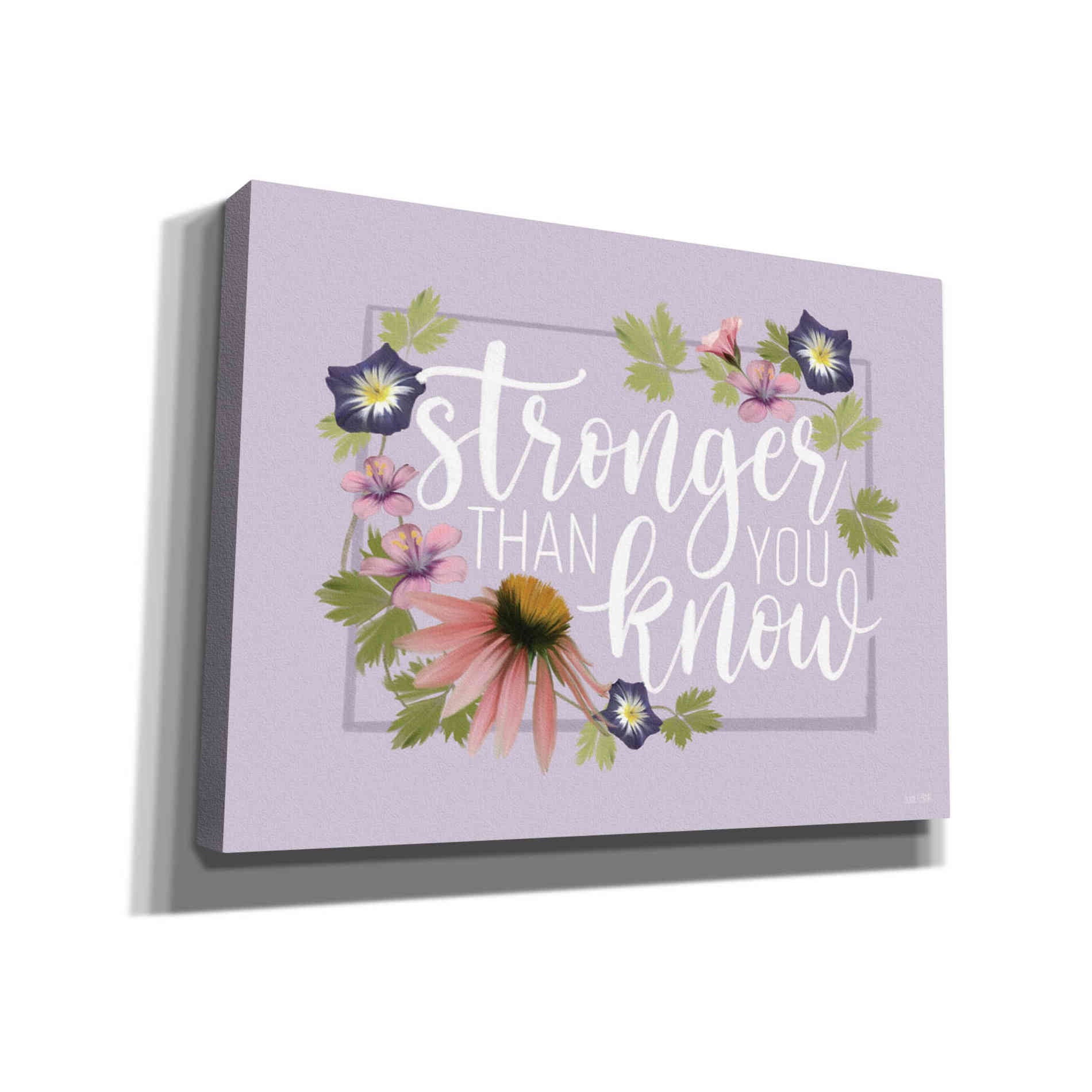 'Stronger Than You Know' by House Fenway, Canvas Wall Art
