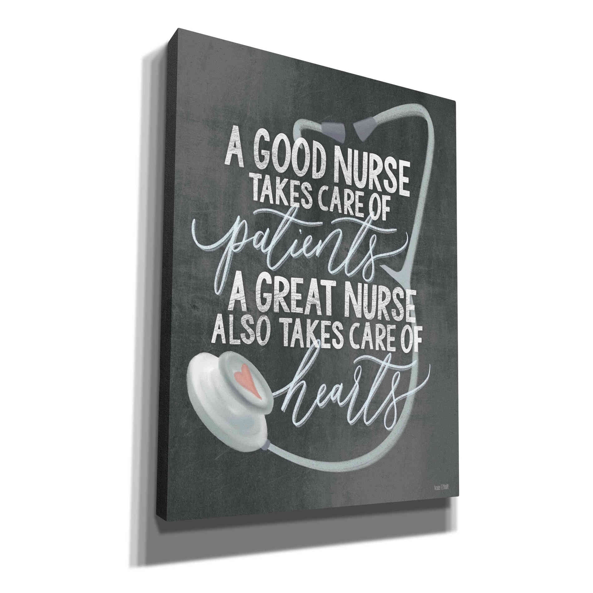 'A Nurse's Heart' by House Fenway, Canvas Wall Art