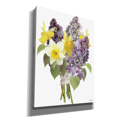 Image of 'Lilacs and Daffodils' by House Fenway, Canvas Wall Art