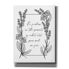 'Be Fearless' by House Fenway, Canvas Wall Art