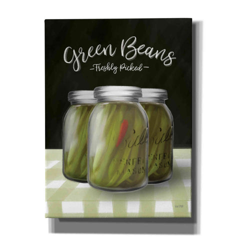 Image of 'Farm Fresh Green Beans' by House Fenway, Canvas Wall Art