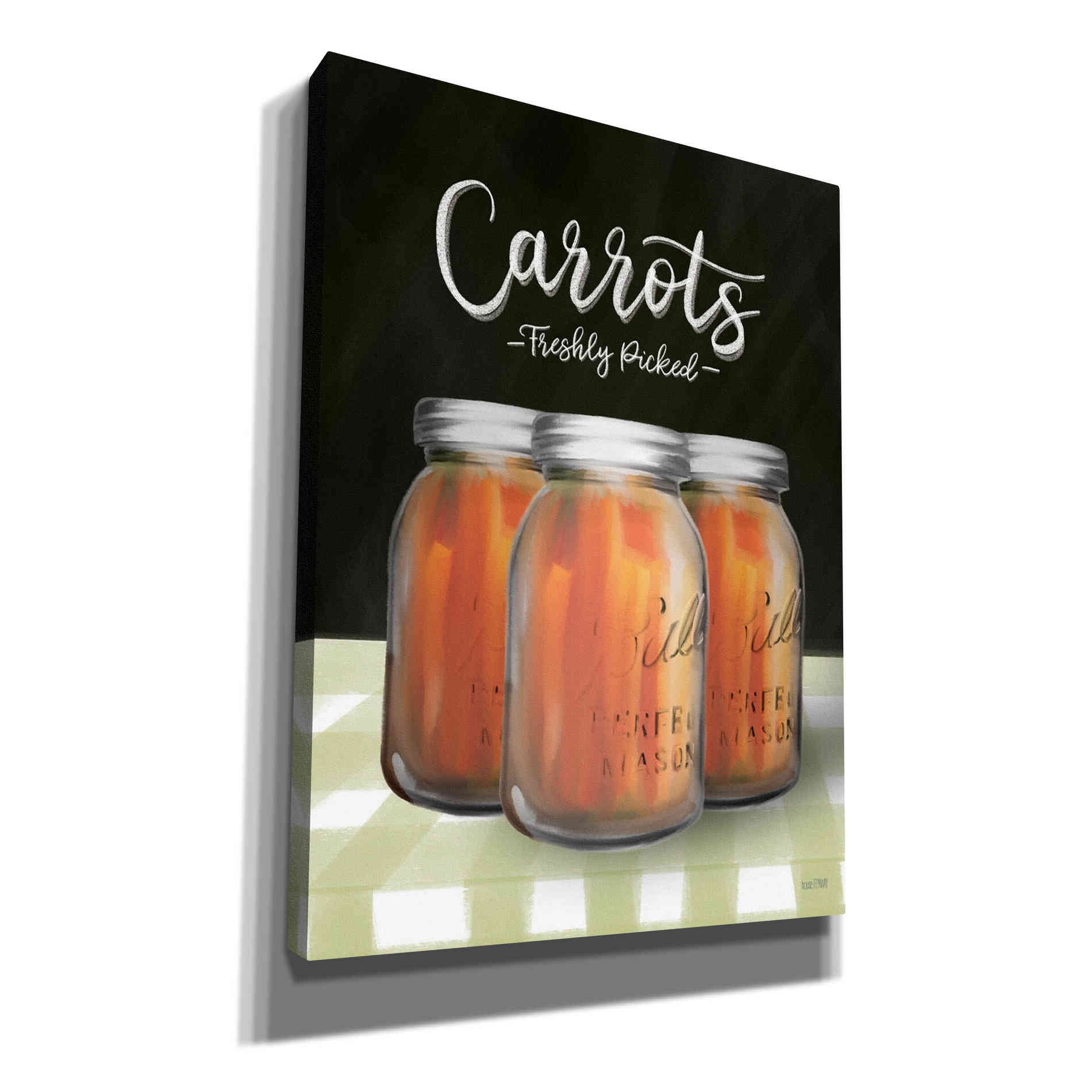 'Farm Fresh Carrots' by House Fenway, Canvas Wall Art