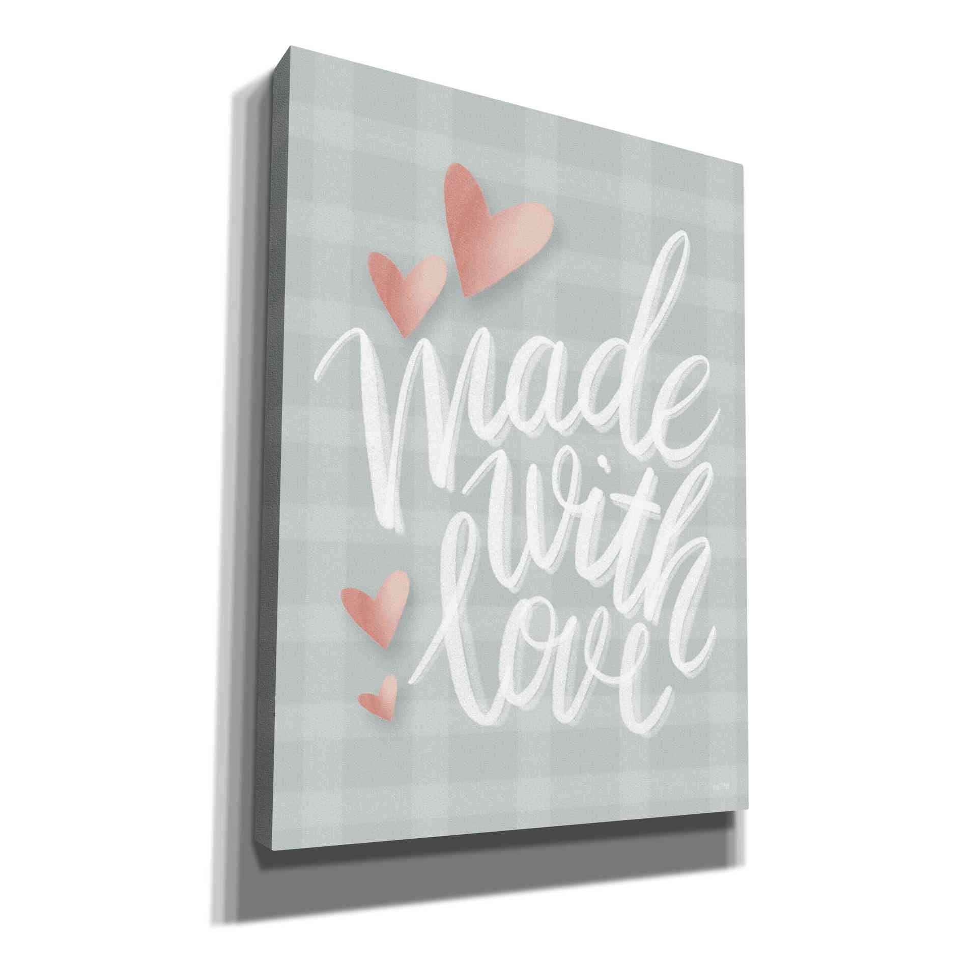'Made with Love' by House Fenway, Canvas Wall Art